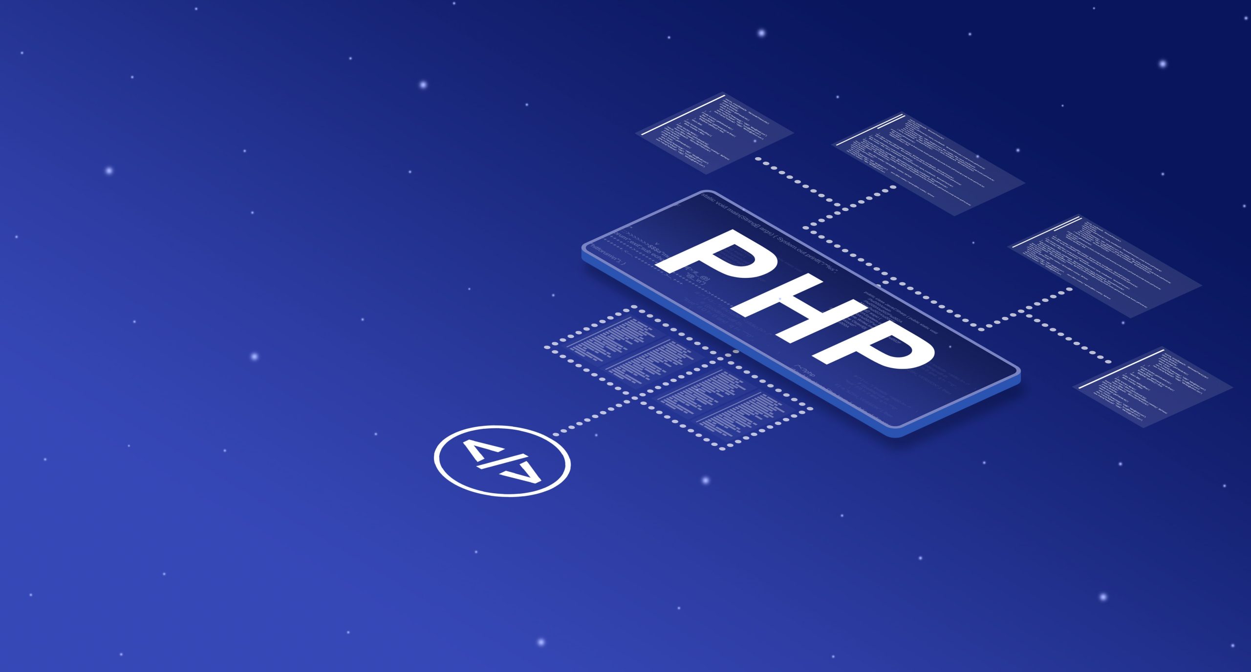 PHP smart screen system